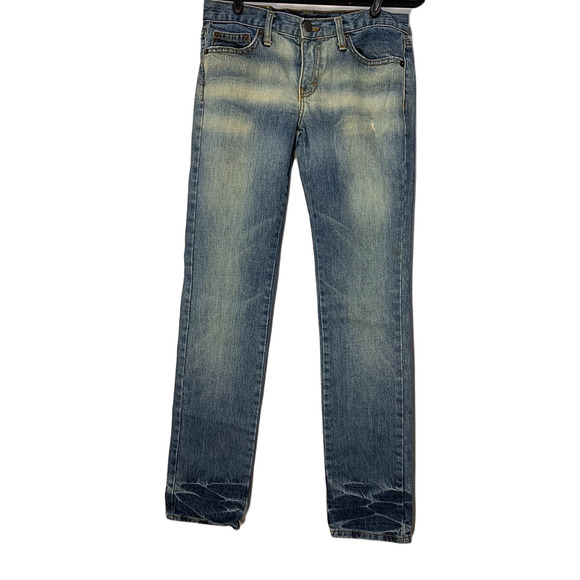 American Eagle Outfitters Womens Distressed Skinny Jeans Size 28" - Picture 1 of 5